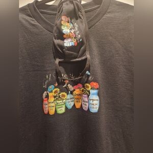 ⚡️Women's t-shirt with matching facemask